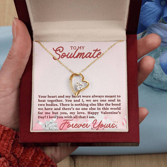 Valentine's Day Gift to Soulmate - One Soul in Two Bodies - Forever Love Necklace