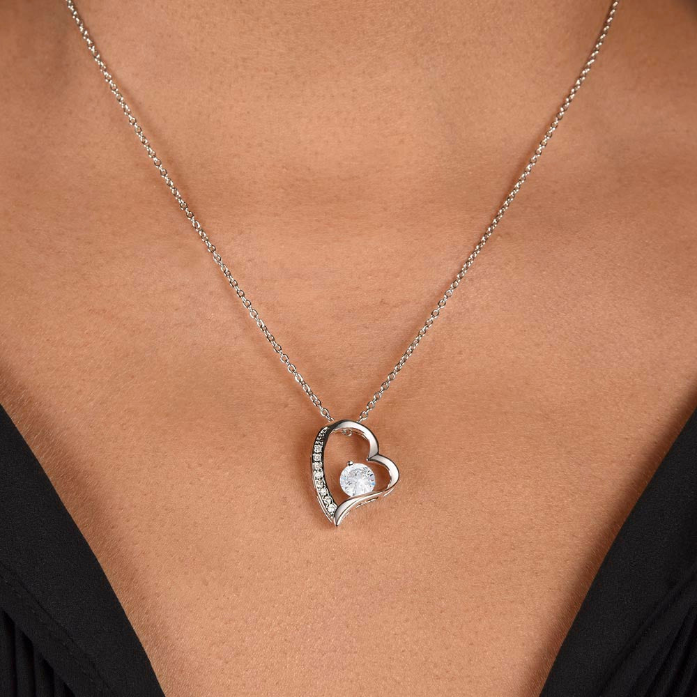 Valentine's Day Gift to Soulmate - Most Wonderful Woman - Forever Love Necklace