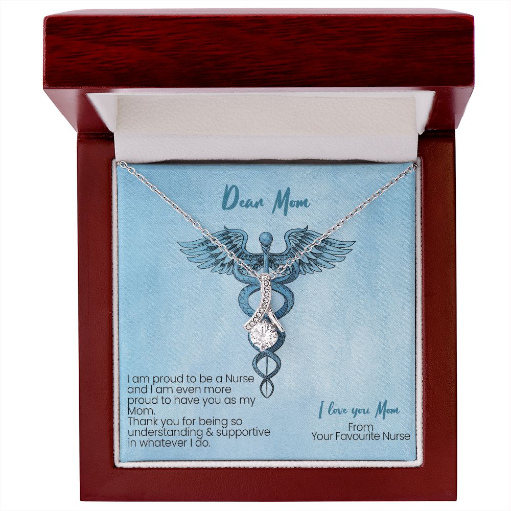 Mother's Day Gift to a Mom of a Nurse- Alluring Beauty Necklace