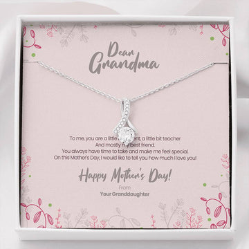 Grandmother Mother's Day Gift Alluring Beauty Necklace