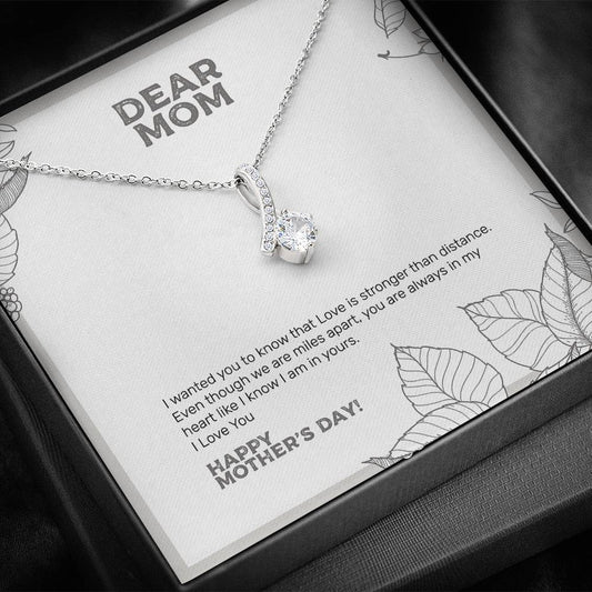 Mother's Day Gift to a Long Distance Mom - Alluring Beauty Necklace