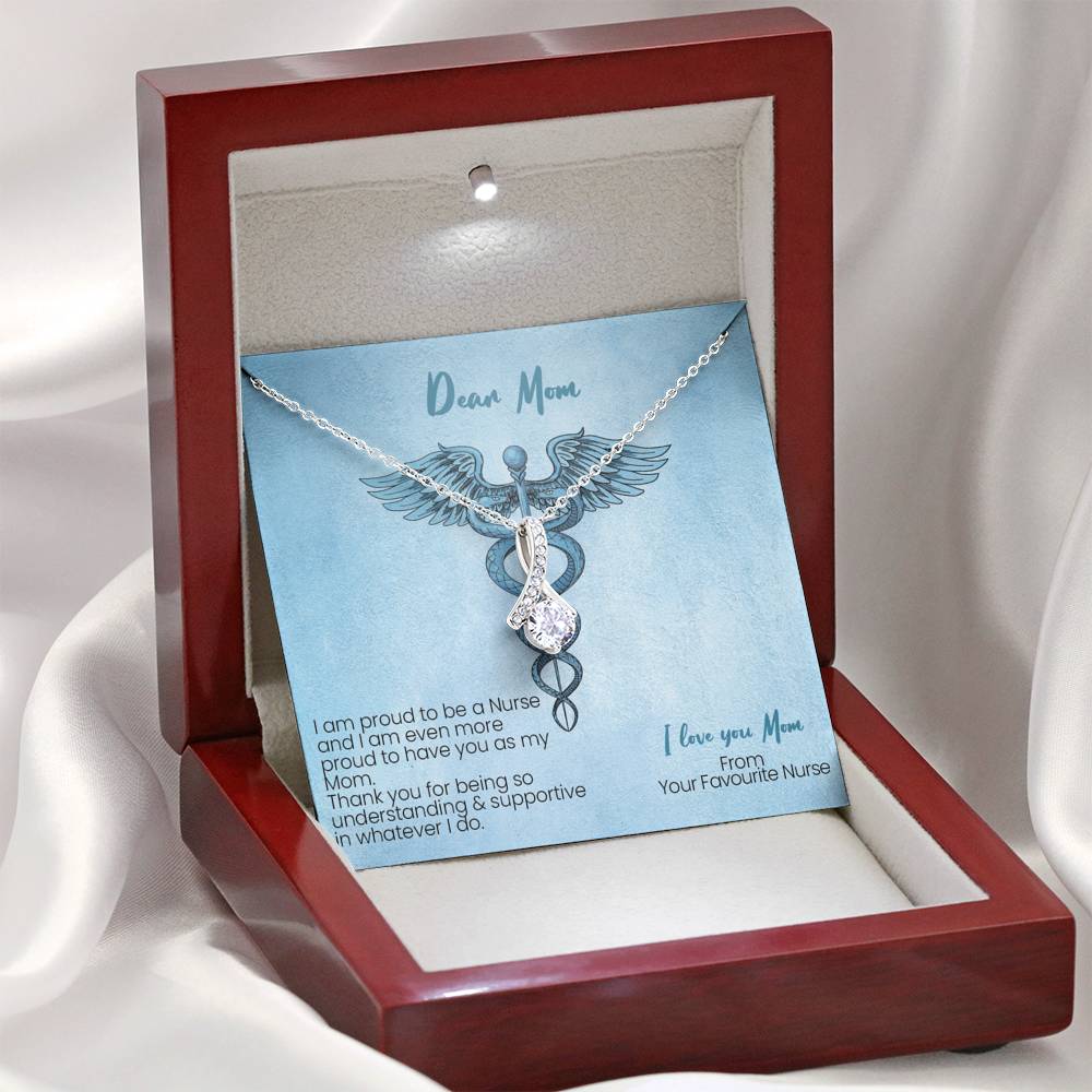 Mother's Day Gift to a Mom of a Nurse- Alluring Beauty Necklace
